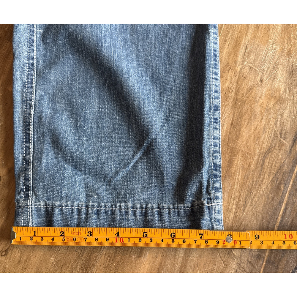 EDWIN Bailee Utility Pant Carpenters Jeans Baggy Denim Relaxed 28 - 30x28 $129 - Picture 9 of 11